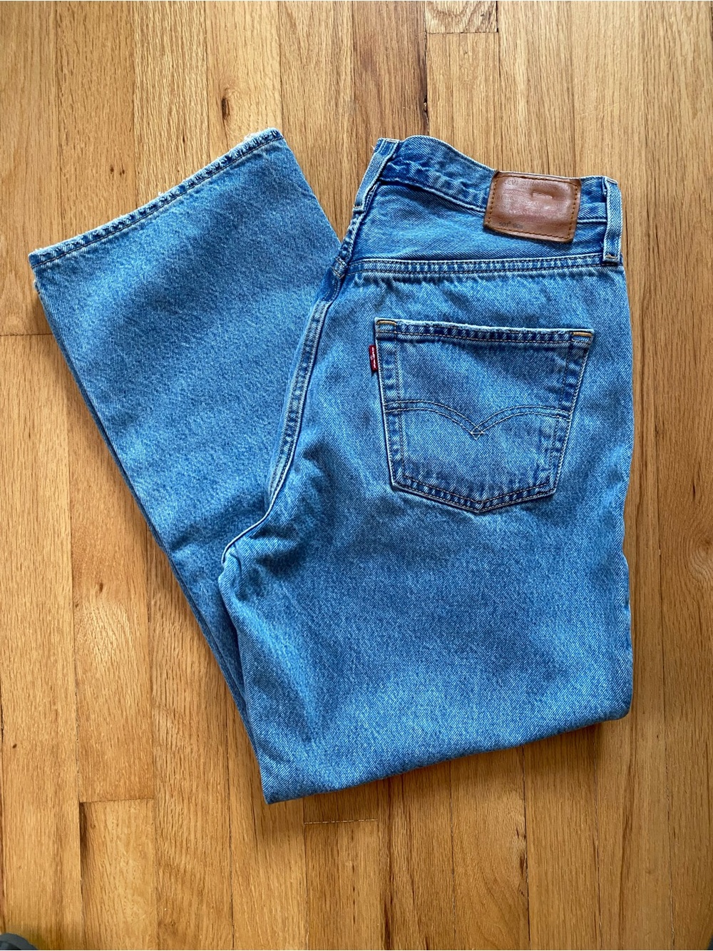 Levi’s 501 ‘90s Ankle Jeans Medium Wash 100% Cotton Women’s W29 L27